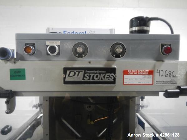 Used Stokes rotary tablet press, model 754