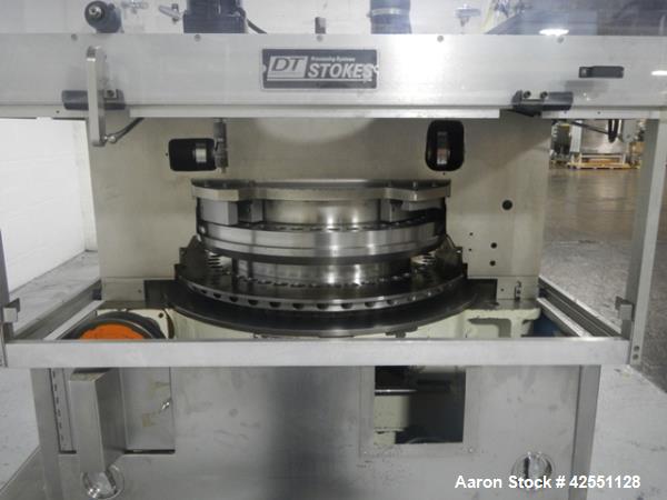 Used Stokes rotary tablet press, model 754