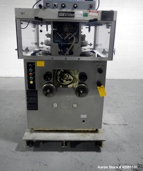 Used Stokes rotary tablet press, model 754