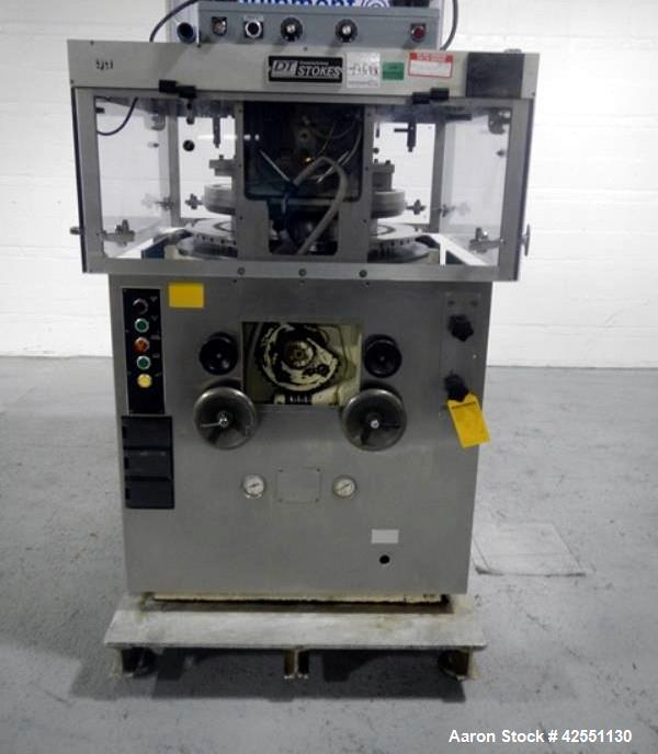 Used Stokes rotary tablet press, model 754