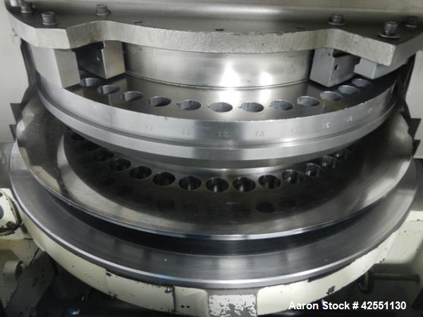 Used Stokes rotary tablet press, model 754