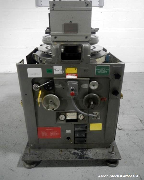 Used Stokes rotary tablet press, model 754
