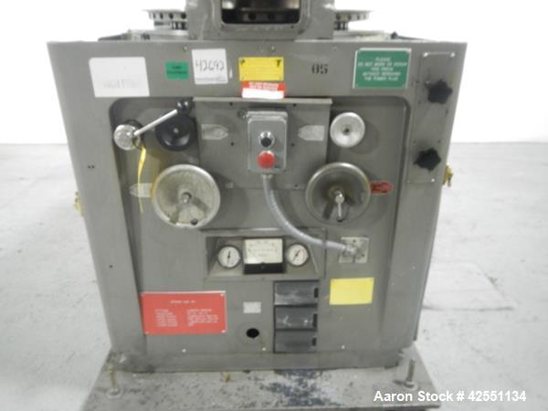 Used Stokes rotary tablet press, model 754