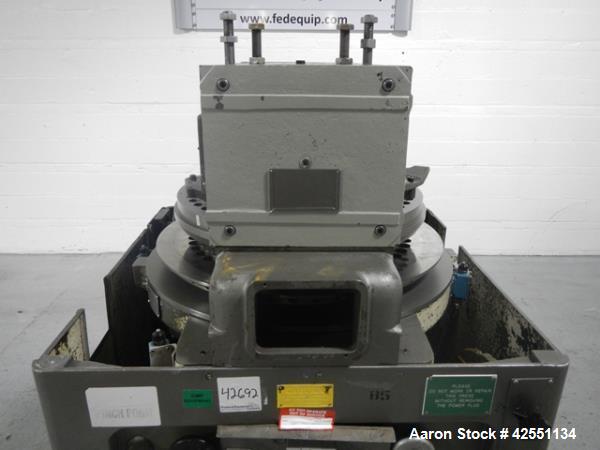 Used Stokes rotary tablet press, model 754