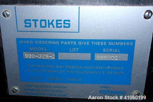 Used Stokes Rotary Tablet Press, Model 900-328-2