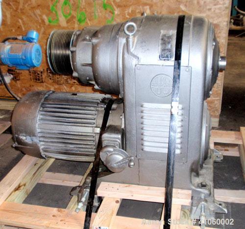 Used Stokes Rotary Tablet Press, Model 900-342-1. 15 station, 0 to 35 tons operating pressure with pre-compression. 3-1/2" maximum tablet diameter. Depth of fill first layer 1/4" to 1-3/4", second la...