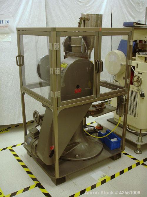 Used Stokes Rotary Tablet Press, Model 900-512-001. 16 Station, 4 ton compression pressure, 5/8" maximum tablet diameter, 11/16" maximum depth of fill, keyed upper punch guides, rated up to 63,000 ta...