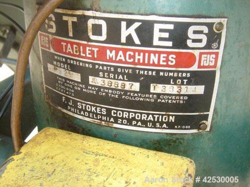 Used- Stokes Rotary Tablet Press, Model BB2