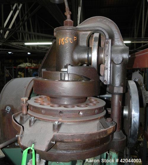 Used Stokes Single Sided Rotary Tablet Press, Model DS-3. 15 stations, approximately 15 tons operating pressure. 1-3/16’’ maximum tablet diameter. Adjustable depth of fill 1-1/16’’. Output tablets pe...