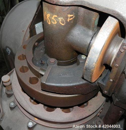 Used Stokes Single Sided Rotary Tablet Press, Model DS-3. 15 stations, approximately 15 tons operating pressure. 1-3/16’’ maximum tablet diameter. Adjustable depth of fill 1-1/16’’. Output tablets pe...