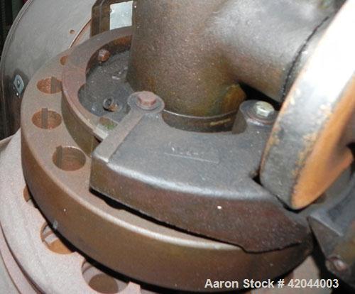 Used Stokes Single Sided Rotary Tablet Press, Model DS-3. 15 stations, approximately 15 tons operating pressure. 1-3/16’’ maximum tablet diameter. Adjustable depth of fill 1-1/16’’. Output tablets pe...