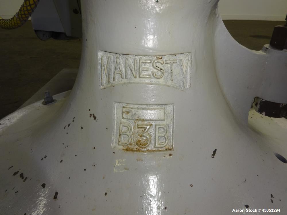 Used- Manesty Rotary Tablet Press, Model B.3.B. 16 Stations.