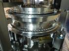 Used Used Fette 3090i WiP rotary tablet press with containment, 75 station segmented turret, 100 Kn pre-compression, 100 Kn main compression pressure, 11, 18, 25 mm max tablet diameter depending on s...