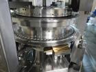 Used Used Fette 3090i WiP rotary tablet press with containment, 75 station segmented turret, 100 Kn pre-compression, 100 Kn main compression pressure, 11, 18, 25 mm max tablet diameter depending on s...