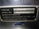 Used Cadmach Rotary Tablet Press, Model CMB4-35