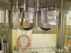 Used Fette 1200i Rotary Pharmaceutical Tablet Press With (24-Station B-Turret) With Hydraulic Lift Transport Cart, Fette Compacting Workstation Controller Panel, Mobile Stainless Steel Parts Clean Ra...