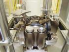Used Fette 1200i Rotary Pharmaceutical Tablet Press With (24-Station B-Turret) With Hydraulic Lift Transport Cart, Fette Compacting Workstation Controller Panel, Mobile Stainless Steel Parts Clean Ra...