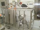 Used-Fette 1200i Rotary Pharmaceutical Tablet Press With (24-Station B-Turret) With Hydraulic Lift Transport Cart, Fette Com...