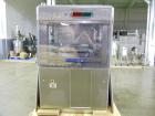 Used- Fette Rotary Tablet Press, Model 3090. 61 Station, keyed upper punch guides, 100 KN main compression, 100 KN pre compr...