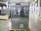 Used Fette Rotary Tablet Press, Model 3090. 61 Station, keyed upper punch guides, 100 KN main compression, 100 KN pre compression, dual sided, 16 mm max tablet diameter, 18 mm max depth of fill, rate...