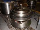 Used Fette Rotary Tablet Press, Model 3090. 61 Station, keyed upper punch guides, 100 KN main compression, 100 KN pre compression, dual sided, 16 mm max tablet diameter, 18 mm max depth of fill, rate...