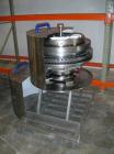 Used Fette Rotary Tablet Press, Model 3090. 61 Station, keyed upper punch guides, 100 KN main compression, 100 KN pre compression, dual sided, 16 mm max tablet diameter, 18 mm max depth of fill, rate...