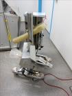Used Fette Rotor Tablet Press, Type P2100. 43 Stations, B tooling, Overall dimensions: 3’9” (1200 mm) L x 4’4” (1350 mm) W x 6’8” (2100 mm) H. Incl. (1) Kramer deduster, type E09, (1) Safeline, metal...