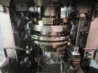 Used Fette rotary tablet press, model P3000, 37 station, D tooled, 100 Kn compression pressure with 10 Kn pre compression, 25 mm max tablet diameter, 22 mm max depth of fill, rated up to 266,400 tabl...