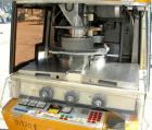 Used Fette Single Sided Rotary Tablet Press, Model Perfecta 1000. 33 Stations, maximum compression force 9 tons. Maximum tablet 16 mm, maximum thickness 8.5 mm, maximum depth of fill 18 mm, maximum o...