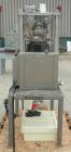Used GlobePharma Tabletop Lab Size Rotary Tablet Press, Model Mini Press-I. 10 station, 3 ton maximum compression pressure. Maximum tablet diameter 16mm, maximum depth of fill 17mm, maximum output 21...