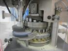 Used Kilian Rotor Tablet Press, Type RTS 18. 18 Stations, D-tooling, 100 Kn compression rating, 28 mm max tablet dia., 38 mm max depth of tablet fill, working capacity rated up to 75,600 tablets/hour...