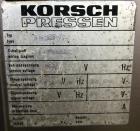 Used KORSCH Pharma Press P800/77 Tablet Press