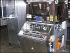 Used Korsch Rotary Tablet Press Parts Machine, Model Pharmapress 300. 36 Station, 20 KN pre-compression, 80 KN total compression, 16 mm max tablet diameter, 18 mm max depth of fill, 251, 400 tablets ...