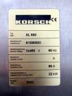 Used Korsch Rotary Tablet Press, Model XL800. 100 Kn Main compression with 100 kN pre-compression, 87 stations, 