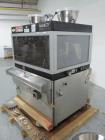 Used- Manesty Mark IIA Rotary Tablet Press. 61 Station, 6.5 ton compression pressure, keyed upper punch guides, 7/16