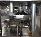 Used Manesty Novapress 61 Station Rotary Tablet Press. Maximum press output 366,000 per hour (single layer). Maximum depth of fill 17.46mm, max tablet diameter 11mm. Precompression 9.81 kN, main comp...
