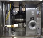Used Manesty Novapress 61 Station Rotary Tablet Press. Maximum press output 366,000 per hour (single layer). Maximum depth of fill 17.46mm, max tablet diameter 11mm. Precompression 9.81 kN, main comp...