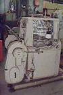 USED: Manesty high speed rotary tablet press, rota press mk11a, 45 stations, double sided keyed head, tablets per min 1640-8200, variable speed, maximum diameter 5/8 (15.8 mm), maximum depth of fill ...