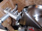 Used Manesty Rotary Tablet Press, Model RS3. 14 station, 15 ton compression force with pre-compression adjustable to 5 tons. Penetration of the punch adjustable from 0 to 1/2