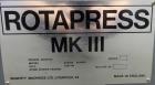Used Manesty Rotary Tablet Press, Model Rotapress Mark III, 45 Station.