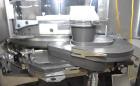 Used Manesty Mark IV 75 Station Rotary Tablet Press. Max press output 600,300 per hour (single layer), 300,150 per hour (bi-layer). Max depth of fill 17.46mm, max tablet diameter 11mm. Pre-compressio...