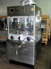 Used BWI Manesty Rotary Tablet Press, Model Unipress Diamond. 20 station. 10 ton compression force with pre-compression 1 ton. Tablet output range per hour 21,429 to 150,000. Single sided with force ...