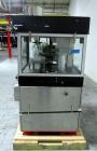 Used BWI Manesty Rotary Tablet Press, Model Unipress. 20 Station, keyed upper punch guides, 10 ton main compression, 1 ton pre compression, 25.4 mm diameter, 21 mm depth of fill, D tooled, single sid...