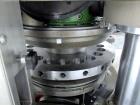 Used BWI Manesty Rotary Tablet Press, Model Unipress. 20 Station, keyed upper punch guides, 10 ton main compression, 1 ton pre compression, 25.4 mm diameter, 21 mm depth of fill, D tooled, single sid...