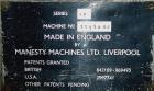Used Manesty Tablet Press, Layer Press Series 47. 3 Layer, (47) 1