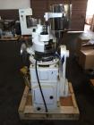 Used Noah (15) Station Rotary Tablet Press, Model ZP15. Maximum pressure 50KN, approximate production capacity 20,400 to 40,800 per hour. Maximum diameter of tablet 22mm, maximum depth of fill 20mm, ...