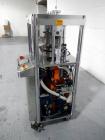 Used Riva Piccola Bi Layer rotary tablet press, model PI-BB-11, 11 station, 60 Kn main compression, 5 Kn precomprssion, keyed upper punch guide, force feeders on each layer, 16 mm max tablet diameter...