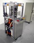 Used Riva Piccola Bi Layer rotary tablet press, model PI-BB-11, 11 station, 60 Kn main compression, 5 Kn precomprssion, keyed upper punch guide, force feeders on each layer, 16 mm max tablet diameter...