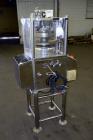 Used Cadmach 8 Station Rotary Tablet Press, Model SPE/TC08D, Approximate 6 Tons. 316 Stainless steel contact parts, set up for D tooling (no tooling), keyed upper punch guides, turret speed 5 to 32 r...