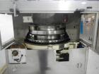 Used Stokes rotary tablet press, model 754, 45 station, 10 ton compression pressure, dual sided, keyed upper punch guides, 3/4